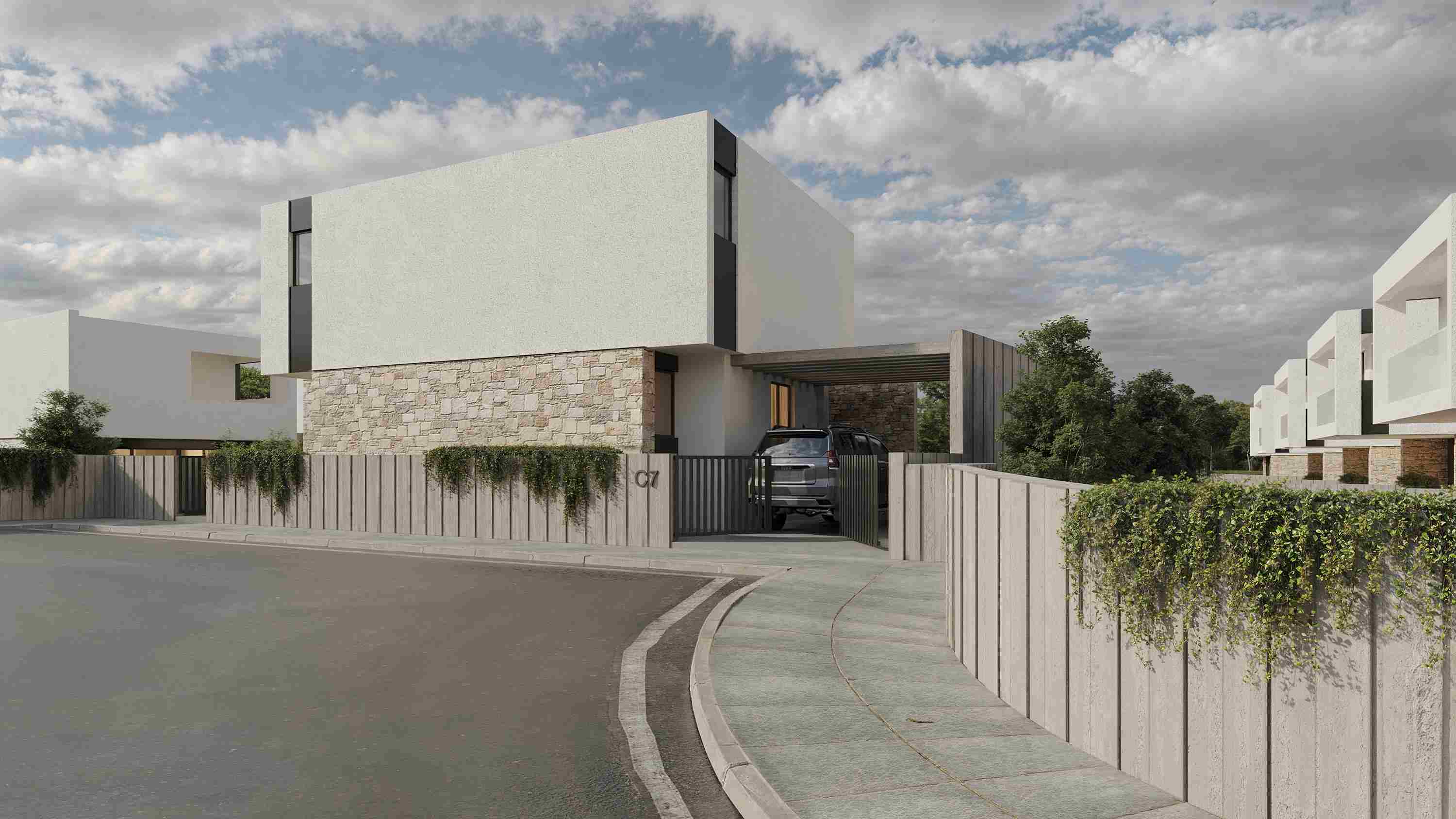 Beautiful luxury three-bedroom villas