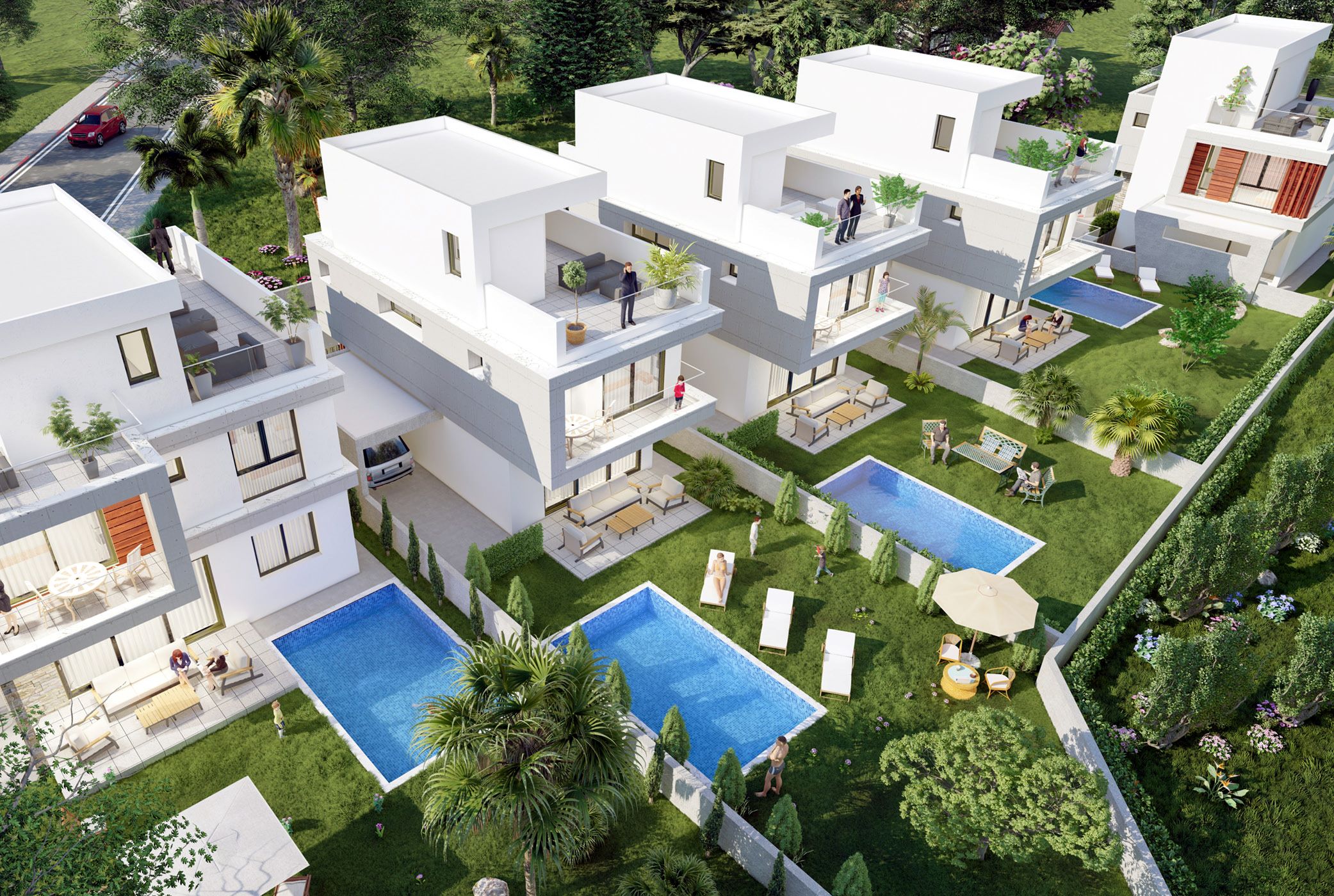 Newest project with luxurious villas