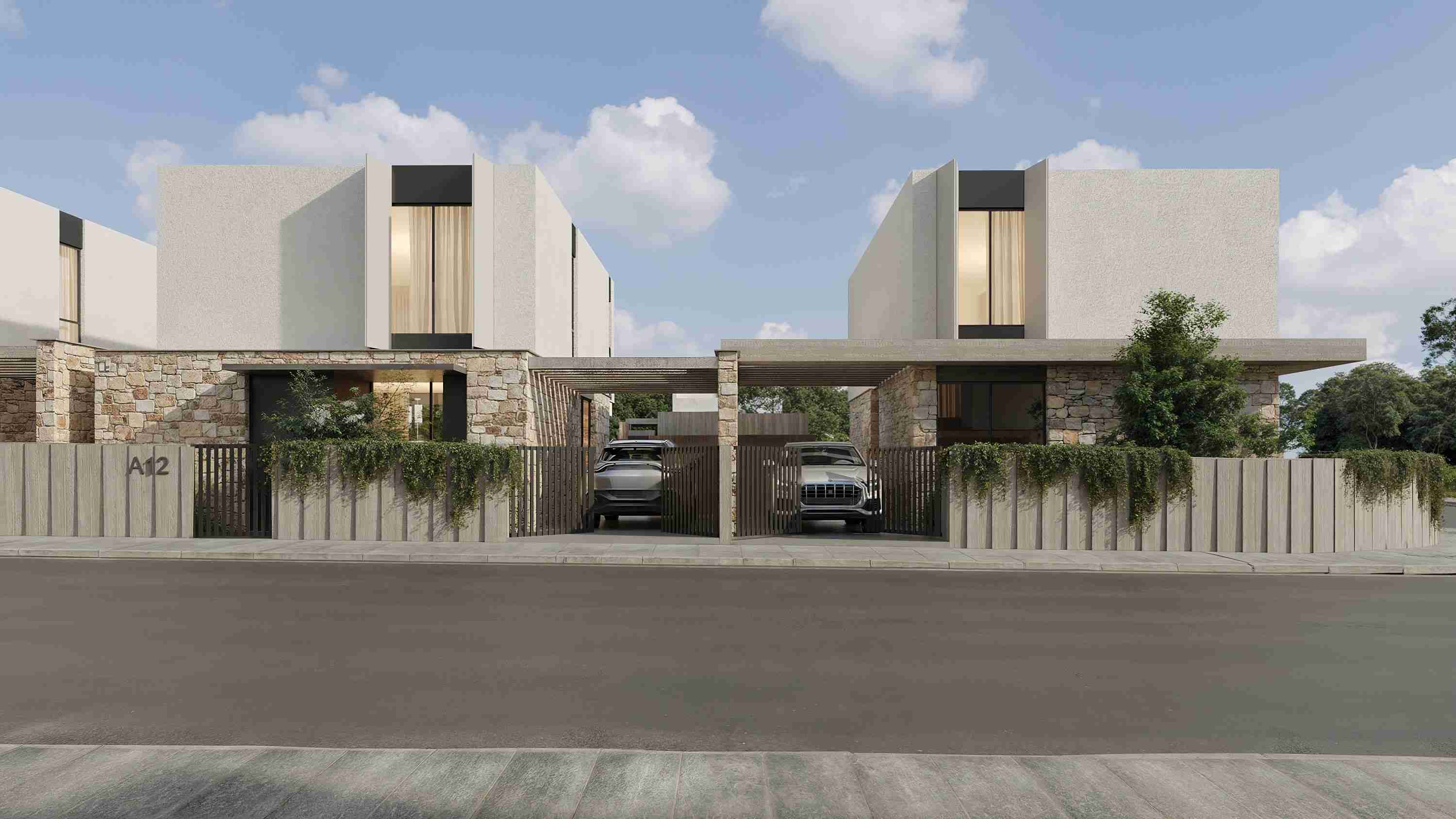 Beautiful luxury three-bedroom villas