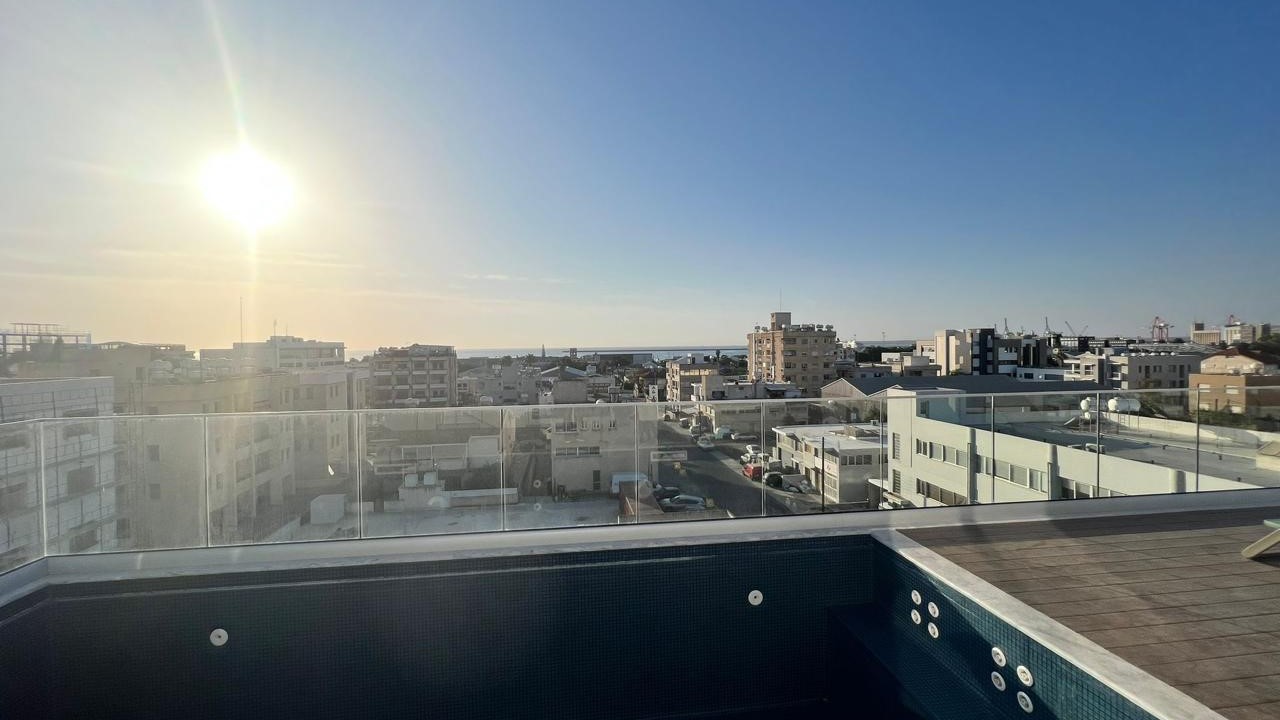 A luxurious penthouse