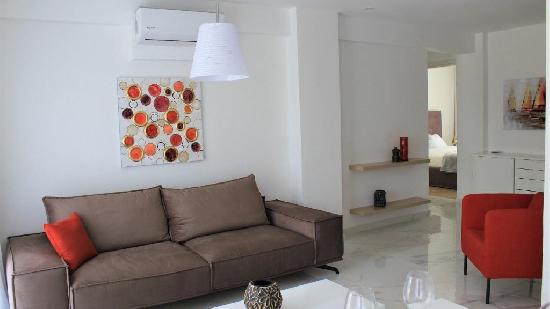 A bright and modern apartment