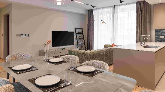 A premium residential complex that combines elegance