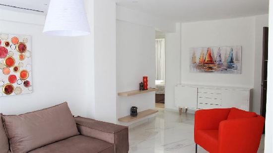 A bright and modern apartment